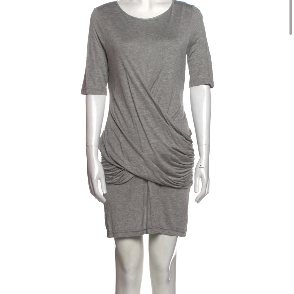 Burberry draped dress